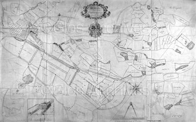 009a 1746 Estate Map (whole) ©Glos Archives