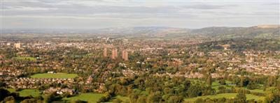 138 Cheltenham from Leckhampton Hill/Charlton Kings Common - the bigger picture ©David Hanks