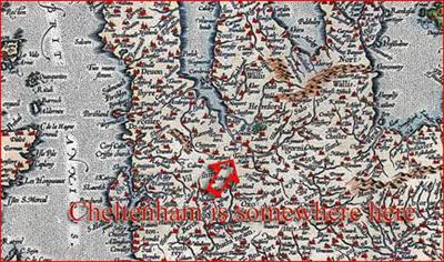 004 Ortelius Map of Britannicar c1584 © Steve Bartrick