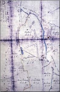 010 Charlton Park Estate Map 1811 © Glos Archives