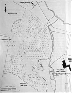 020 Charlton Park Ridge & Furrow Map 1979 © J Rawes