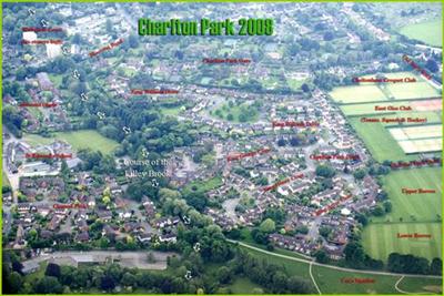 031 Aerial View of Charlton Park 2008 + titles © David Hanks