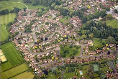 086 Aerial view of Charlton Park 2008 © David Hanks