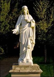 091 Statue of Christ installed by Charlton Park Convent © David Hanks