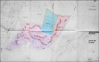 098 Development plan for Charlton Park + Lower Reeves Field ©Cheltenham College