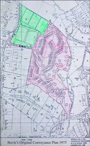 100 Bovis initial plan for Charlton Park ©Cheltenham College