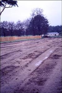 103 35mm slide of ground clearance for King Arthur Close ©J Rawes