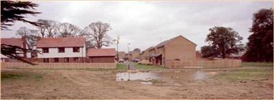 119 Charlton Park - newly built houses ©David Hanks